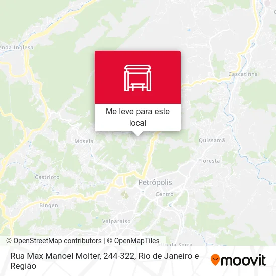 Rua Max Manoel Molter, 244-322 mapa