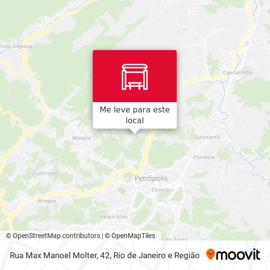 Rua Max Manoel Molter, 42 mapa