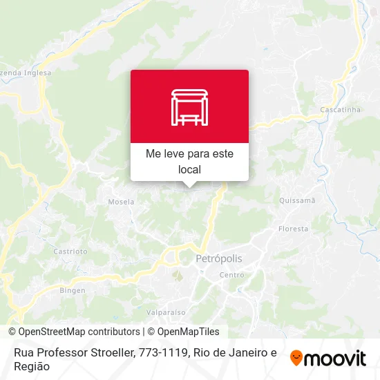 Rua Professor Stroeller, 773-1119 mapa
