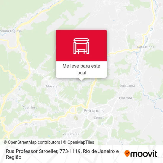 Rua Professor Stroeller, 773-1119 mapa