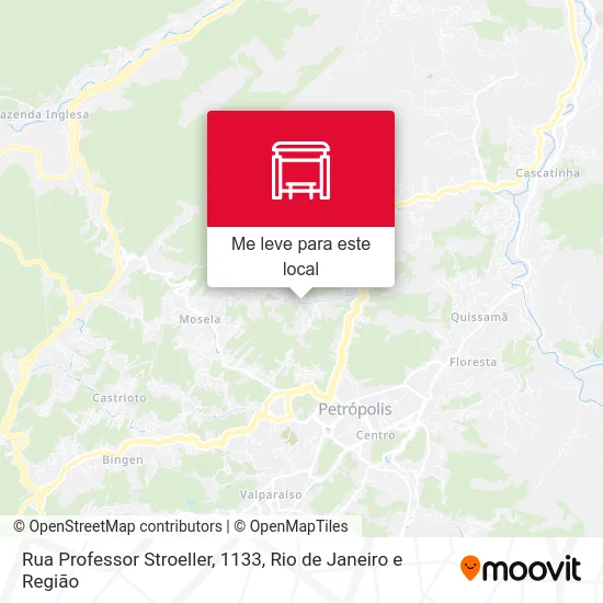 Rua Professor Stroeller, 1133 mapa