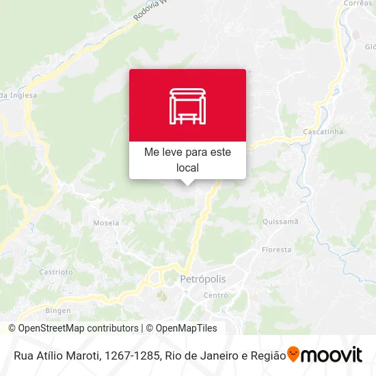 Rua Atílio Maroti, 1267-1285 mapa