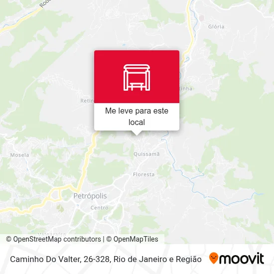 Caminho Do Valter, 26-328 mapa