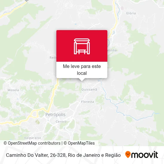 Caminho Do Valter, 26-328 mapa