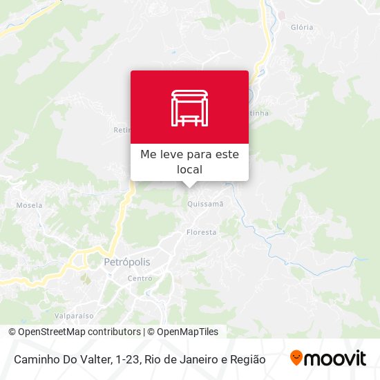 Caminho Do Valter, 1-23 mapa