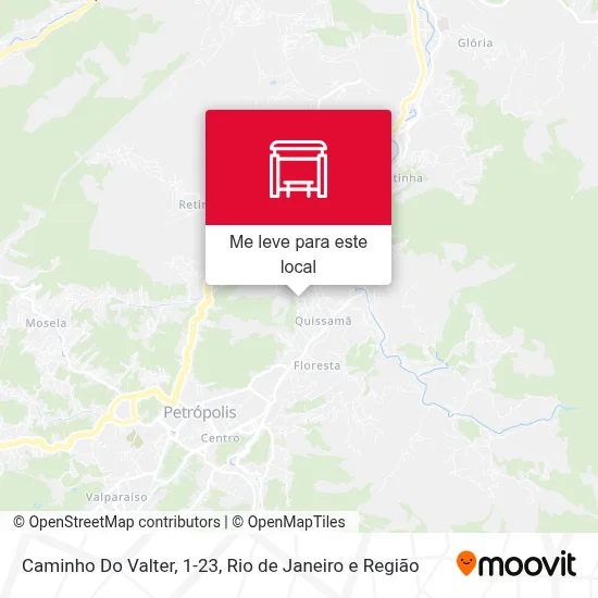 Caminho Do Valter, 1-23 mapa