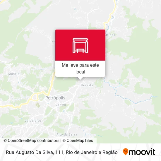 Rua Augusto Da Silva, 111 mapa