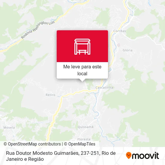 Rua Doutor Modesto Guimarães, 237-251 mapa