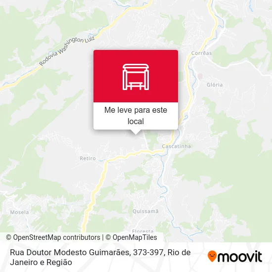 Rua Doutor Modesto Guimarães, 373-397 mapa