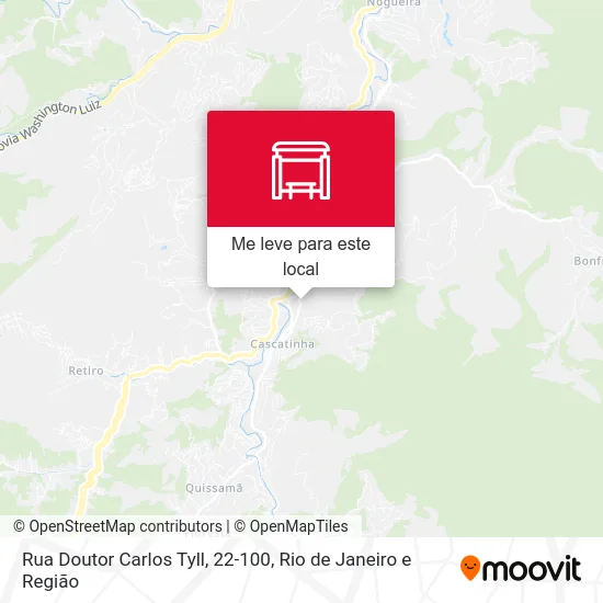 Rua Doutor Carlos Tyll, 22-100 mapa