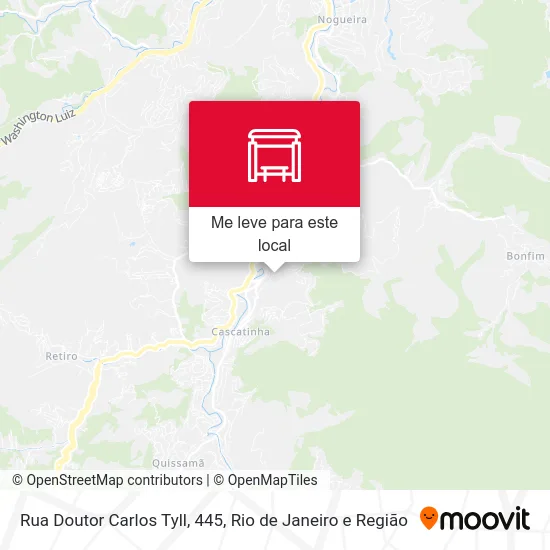 Rua Doutor Carlos Tyll, 445 mapa