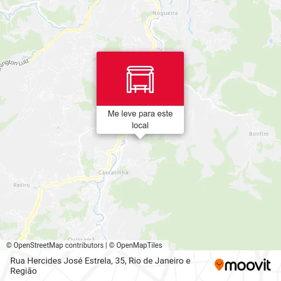 Rua Hercides José Estrela, 35 mapa