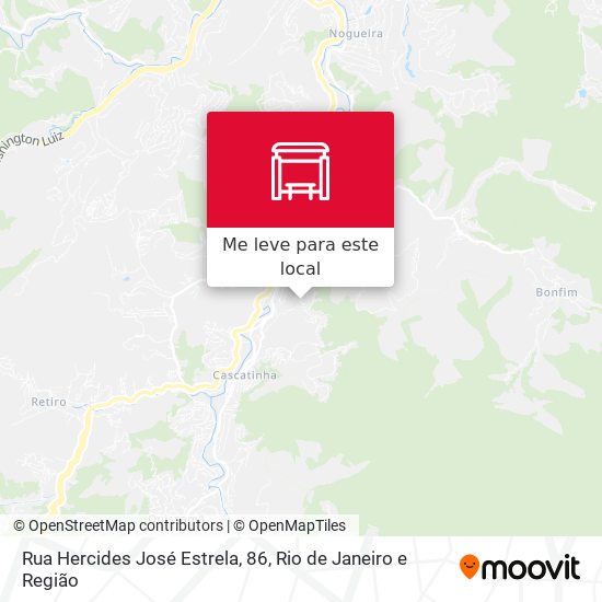 Rua Hercides José Estrela, 86 mapa