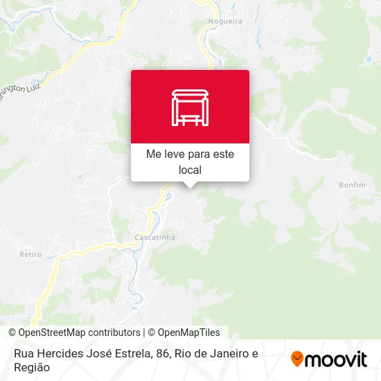 Rua Hercides José Estrela, 86 mapa