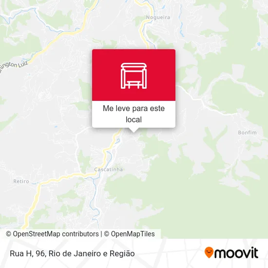 Rua H, 96 mapa