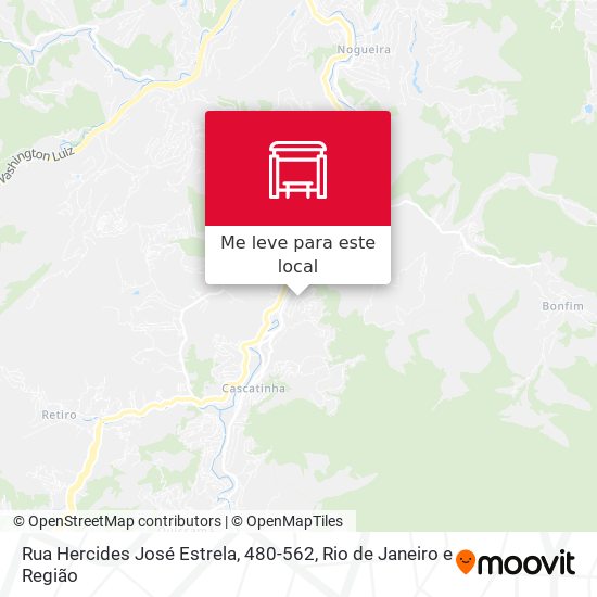 Rua Hercides José Estrela, 480-562 mapa