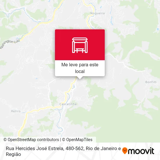 Rua Hercides José Estrela, 480-562 mapa