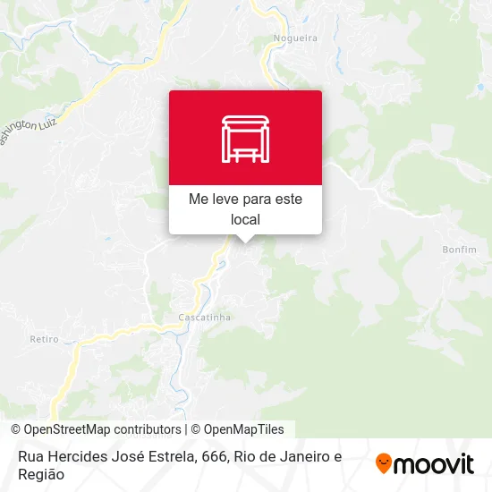 Rua Hercides José Estrela, 666 mapa