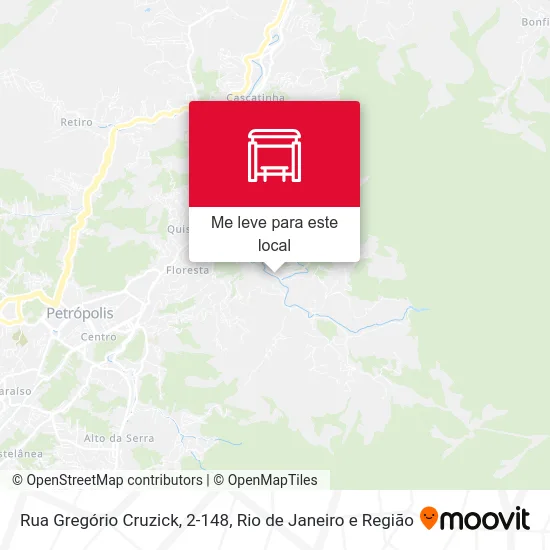 Rua Gregório Cruzick, 2-148 mapa