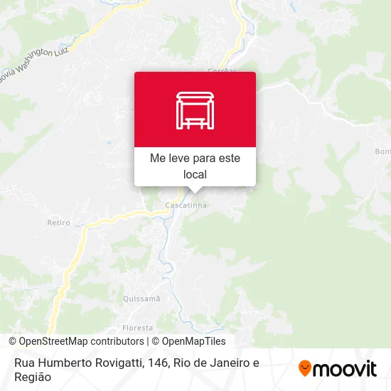 Rua Humberto Rovigatti, 146 mapa