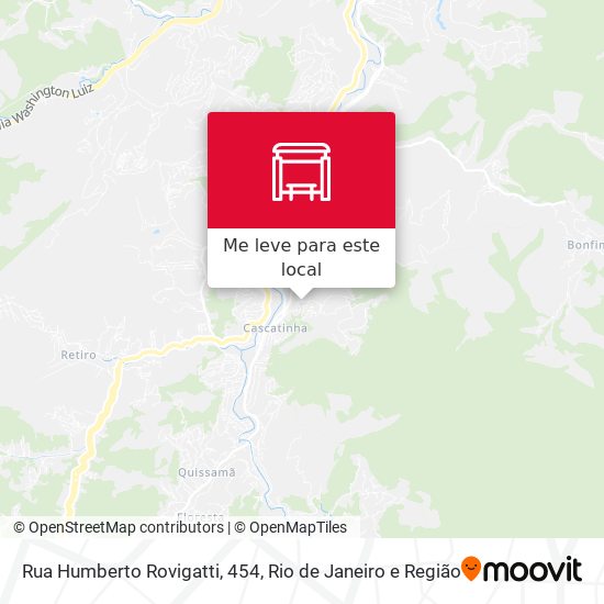 Rua Humberto Rovigatti, 454 mapa