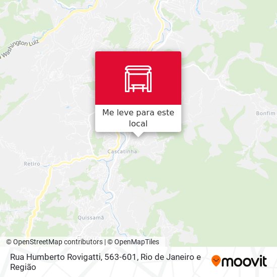 Rua Humberto Rovigatti, 563-601 mapa