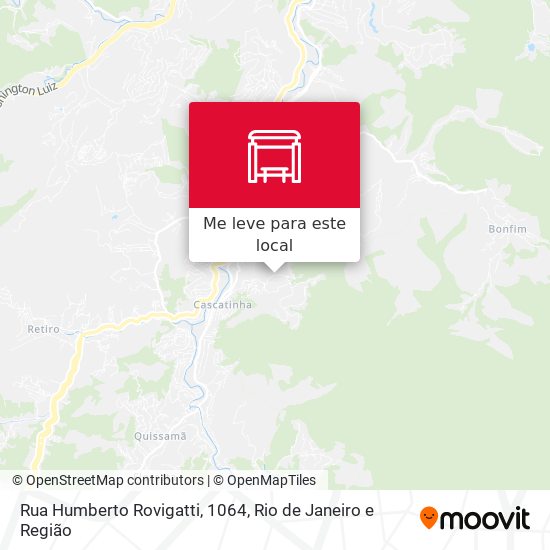 Rua Humberto Rovigatti, 1064 mapa