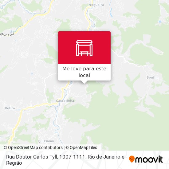 Rua Doutor Carlos Tyll, 1007-1111 mapa