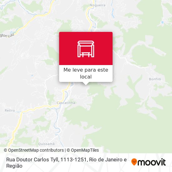 Rua Doutor Carlos Tyll, 1113-1251 mapa