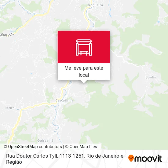 Rua Doutor Carlos Tyll, 1113-1251 mapa