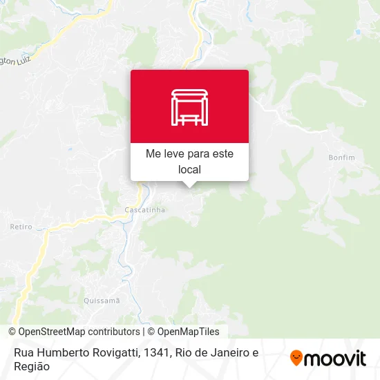 Rua Humberto Rovigatti, 1341 mapa