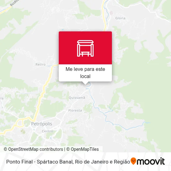 Ponto Final - Spártaco Banal mapa