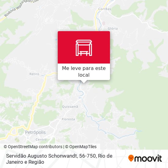 Servidão Augusto Schonwandt, 56-750 mapa