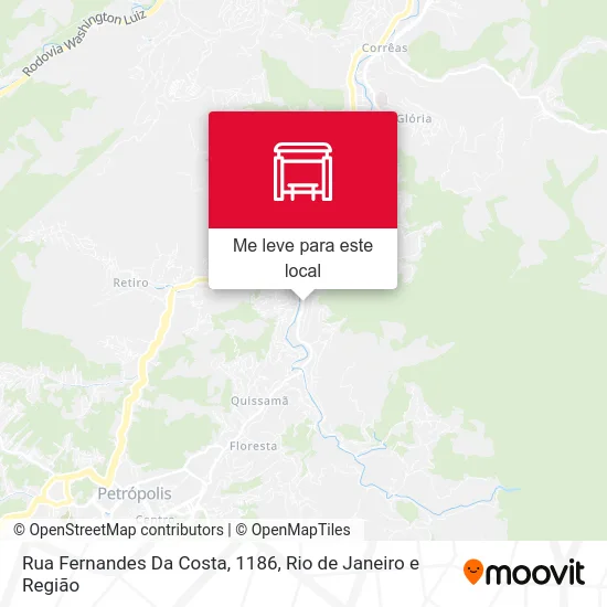 Rua Fernandes Da Costa, 1186 mapa