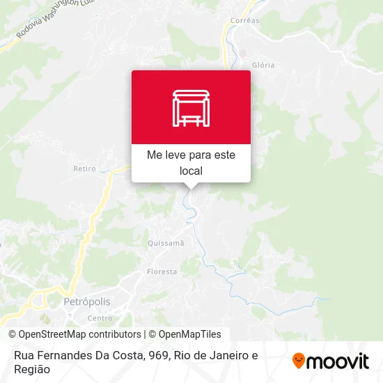 Rua Fernandes Da Costa, 969 mapa