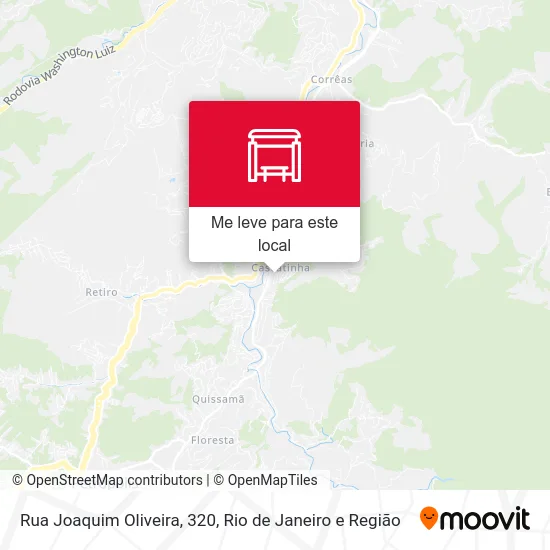 Rua Joaquim Oliveira, 320 mapa