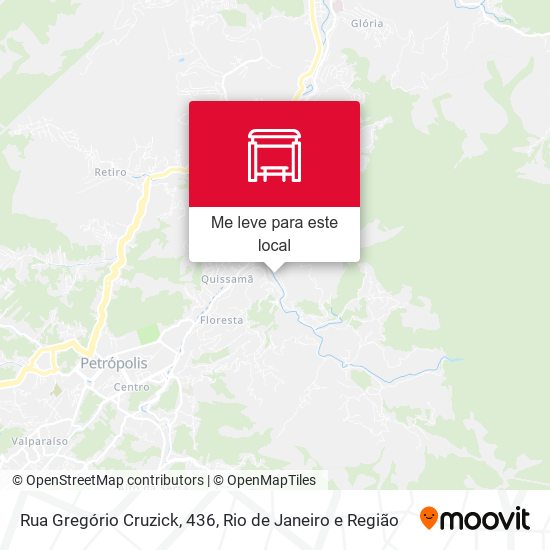 Rua Gregório Cruzick, 436 mapa