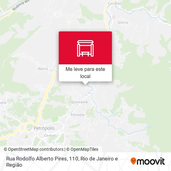Rua Rodolfo Alberto Pires, 110 mapa