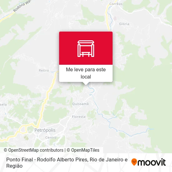 Ponto Final - Rodolfo Alberto Pires mapa