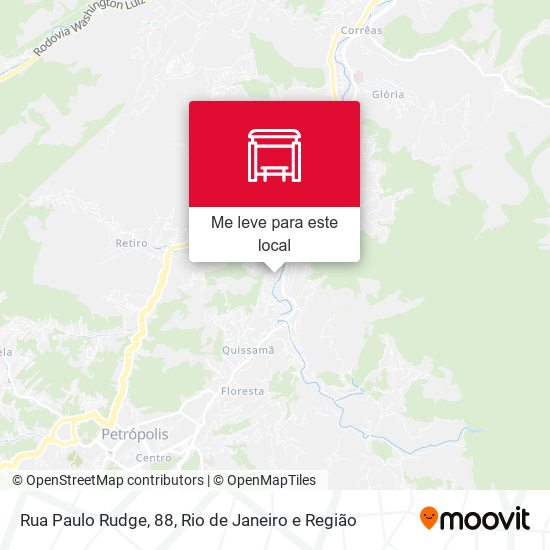 Rua Paulo Rudge, 88 mapa