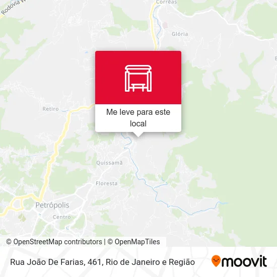 Rua João De Farias, 461 mapa