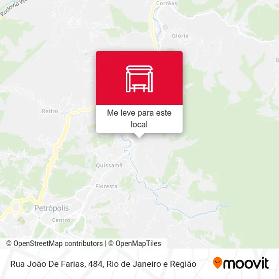 Rua João De Farias, 484 mapa