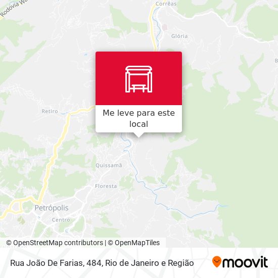 Rua João De Farias, 484 mapa