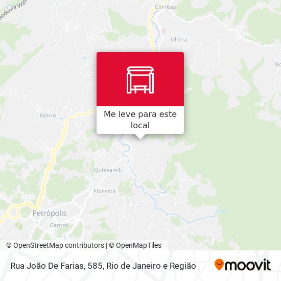 Rua João De Farias, 585 mapa