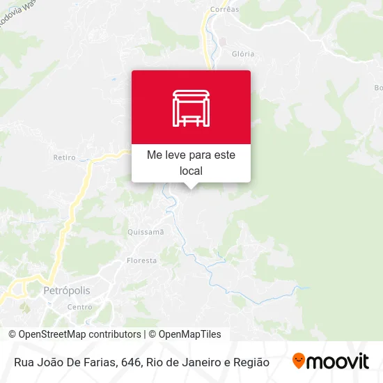Rua João De Farias, 646 mapa