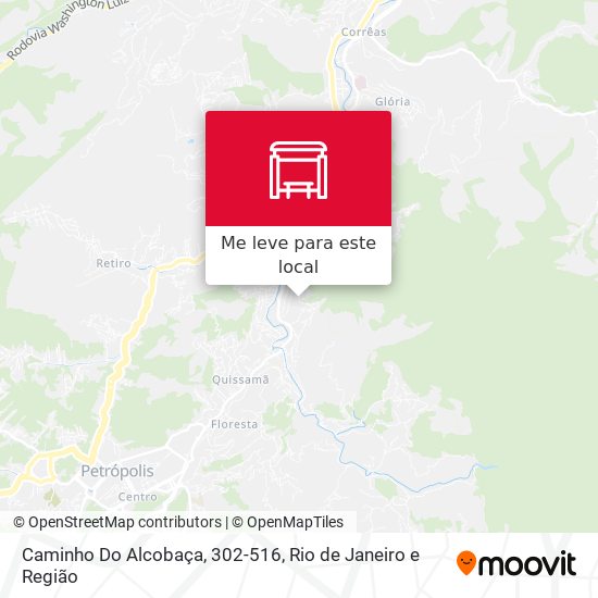 Caminho Do Alcobaça, 302-516 mapa