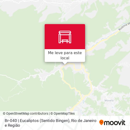 Br-040 | Eucaliptos (Sentido Bingen) mapa