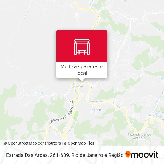 Estrada Das Arcas, 261-609 mapa