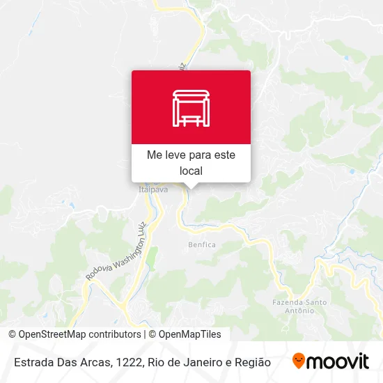 Estrada Das Arcas, 1222 mapa