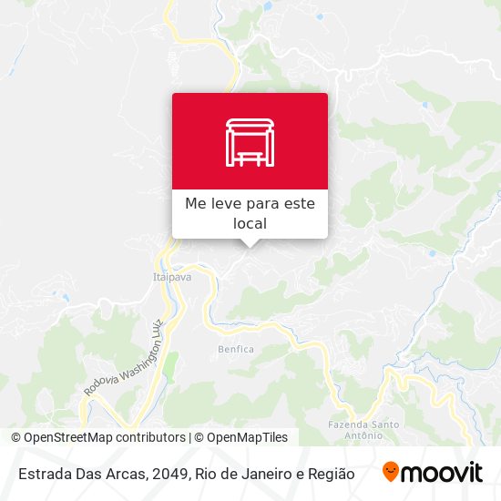 Estrada Das Arcas, 2049 mapa